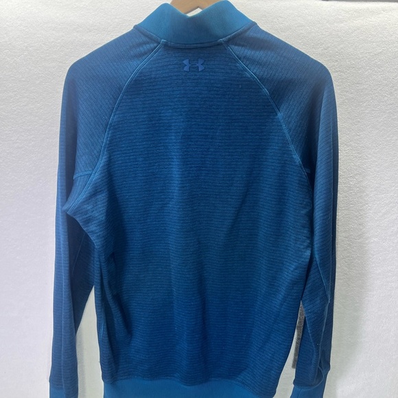 Under Armour Cold Gear Storm Jacket Mens M Warm Casual Teal Performance 1864 - Picture 6 of 8